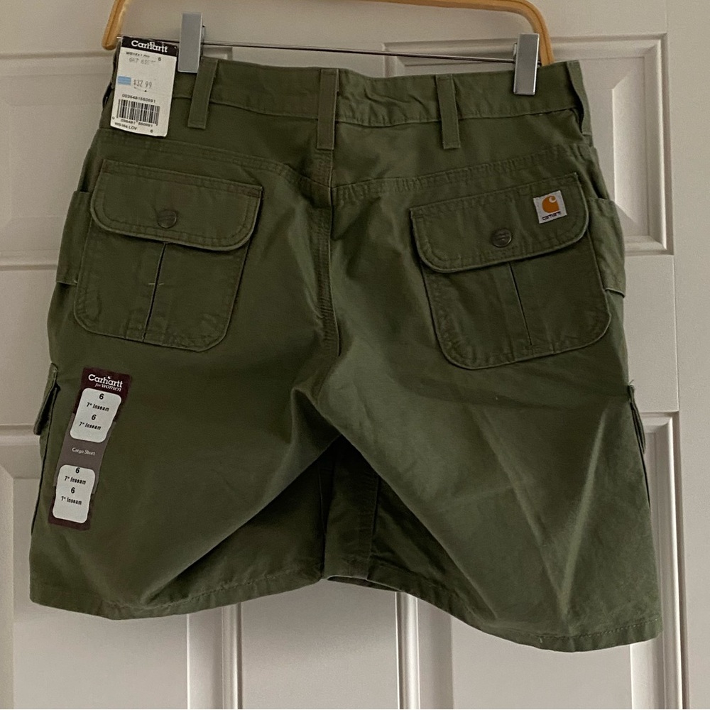 Carhartt Women’s Cargo Utility Shorts 7inch Inseam Original Fit Crawford Short 6